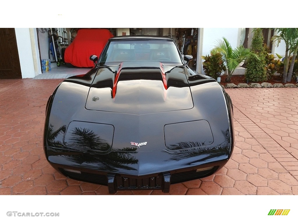 1979 Corvette Coupe - Black / Red photo #3