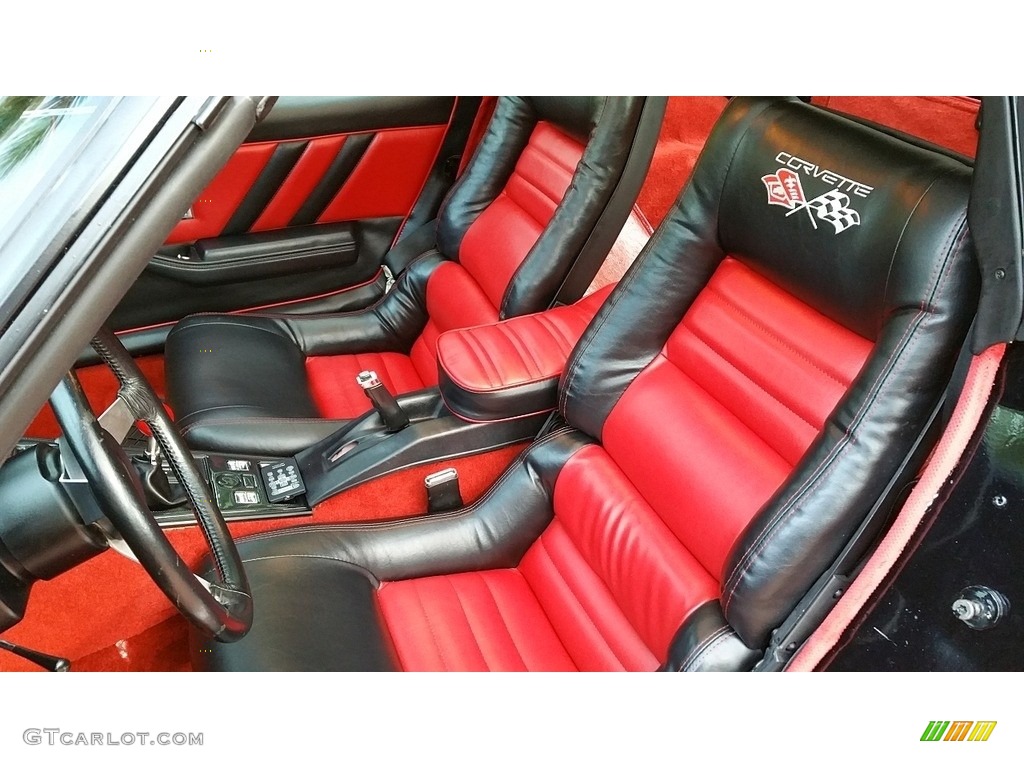 1979 Corvette Coupe - Black / Red photo #4