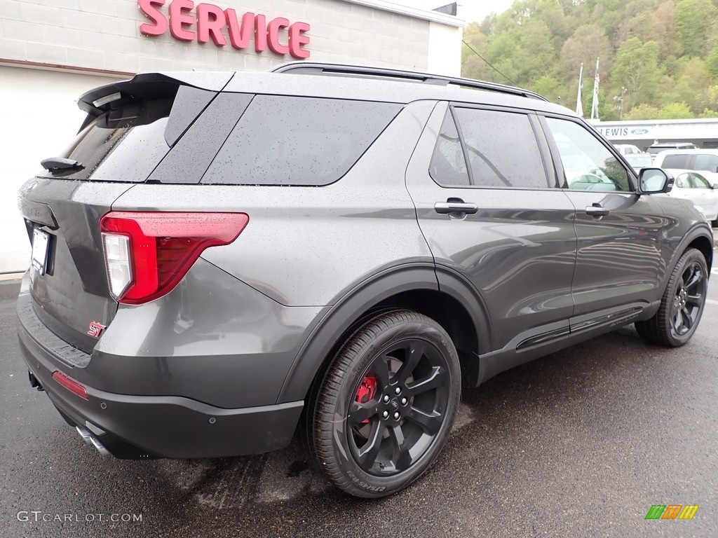 2020 Explorer ST 4WD - Magnetic Metallic / Ebony photo #2