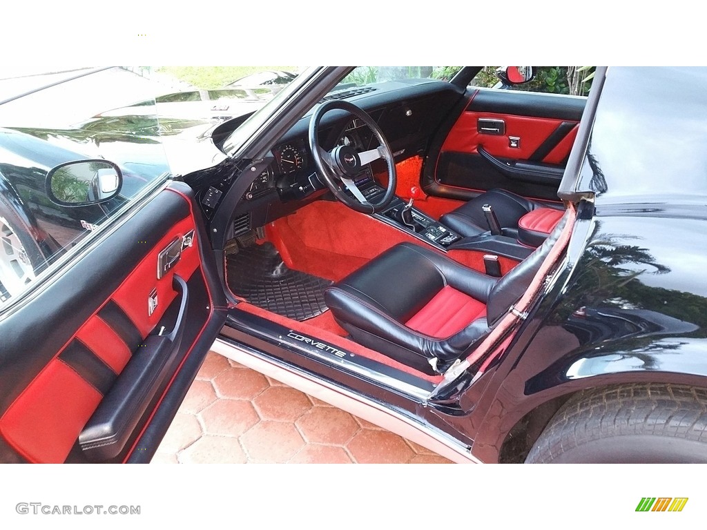 1979 Corvette Coupe - Black / Red photo #12