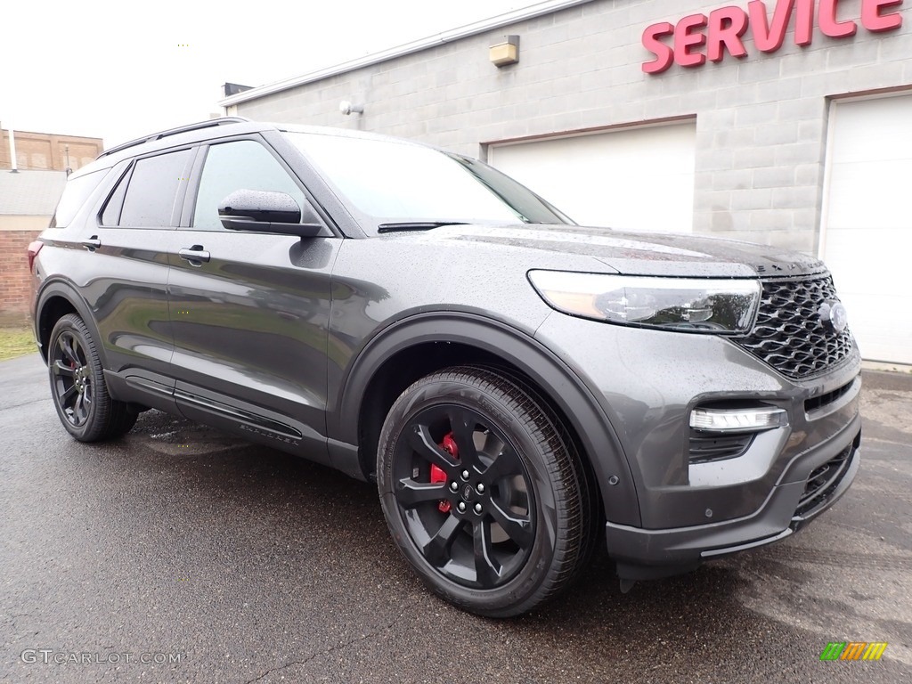 2020 Explorer ST 4WD - Magnetic Metallic / Ebony photo #9