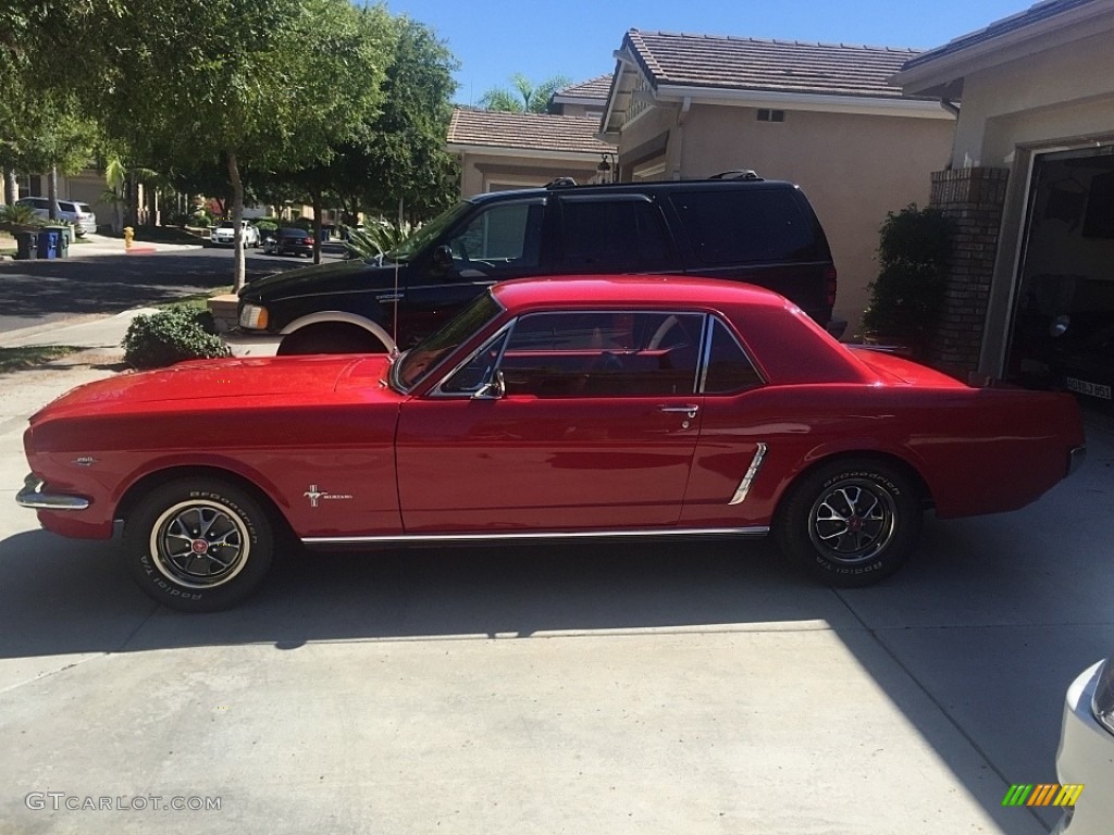 Rangoon Red 1964 Ford Mustang Coupe Exterior Photo #138690951