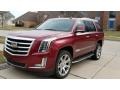 2017 Red Passion Tintcoat Cadillac Escalade Luxury 4WD  photo #1