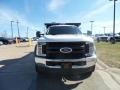 Oxford White - F550 Super Duty XL Regular Cab 4x4 Dump Truck Photo No. 3