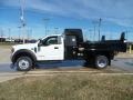 Oxford White - F550 Super Duty XL Regular Cab 4x4 Dump Truck Photo No. 5
