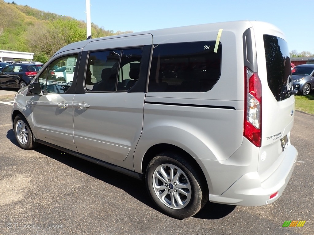 2020 Transit Connect XLT Passenger Wagon - Ingot Silver Metallic / Ebony photo #5