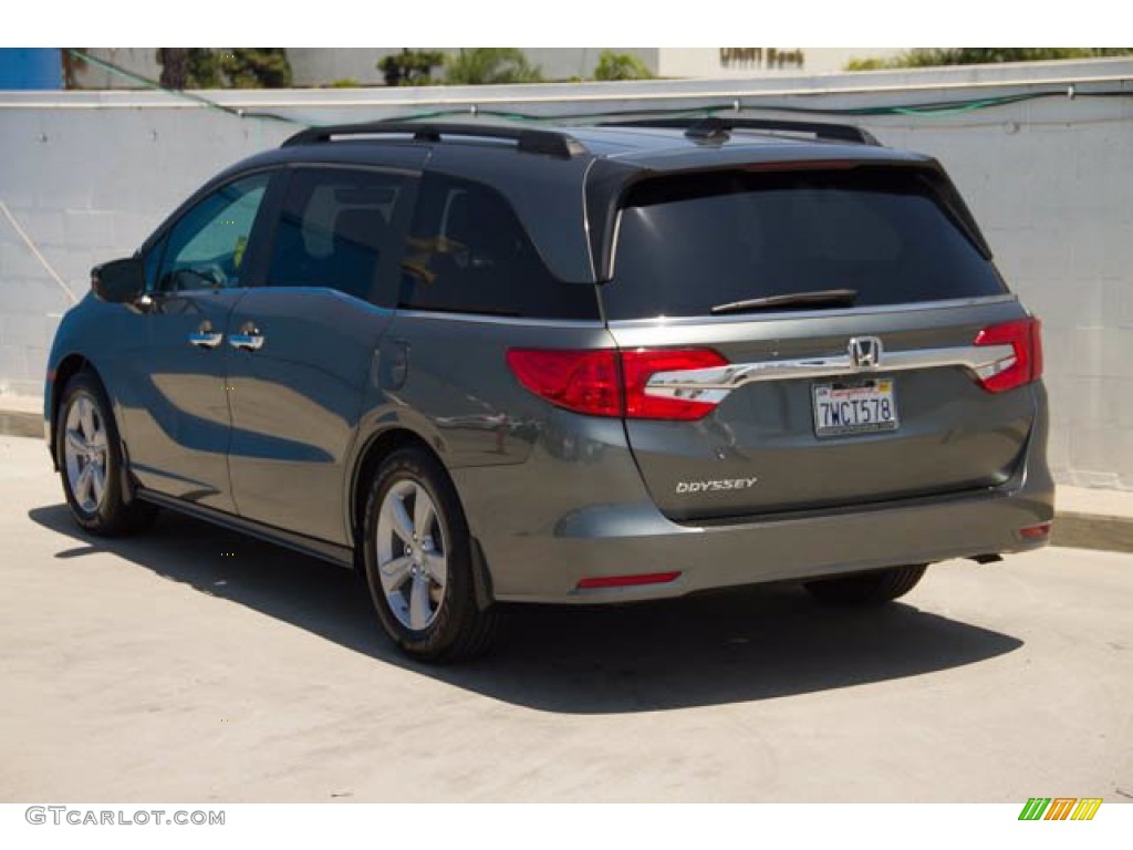 2018 Odyssey EX-L - Forest Mist Metallic / Beige photo #2
