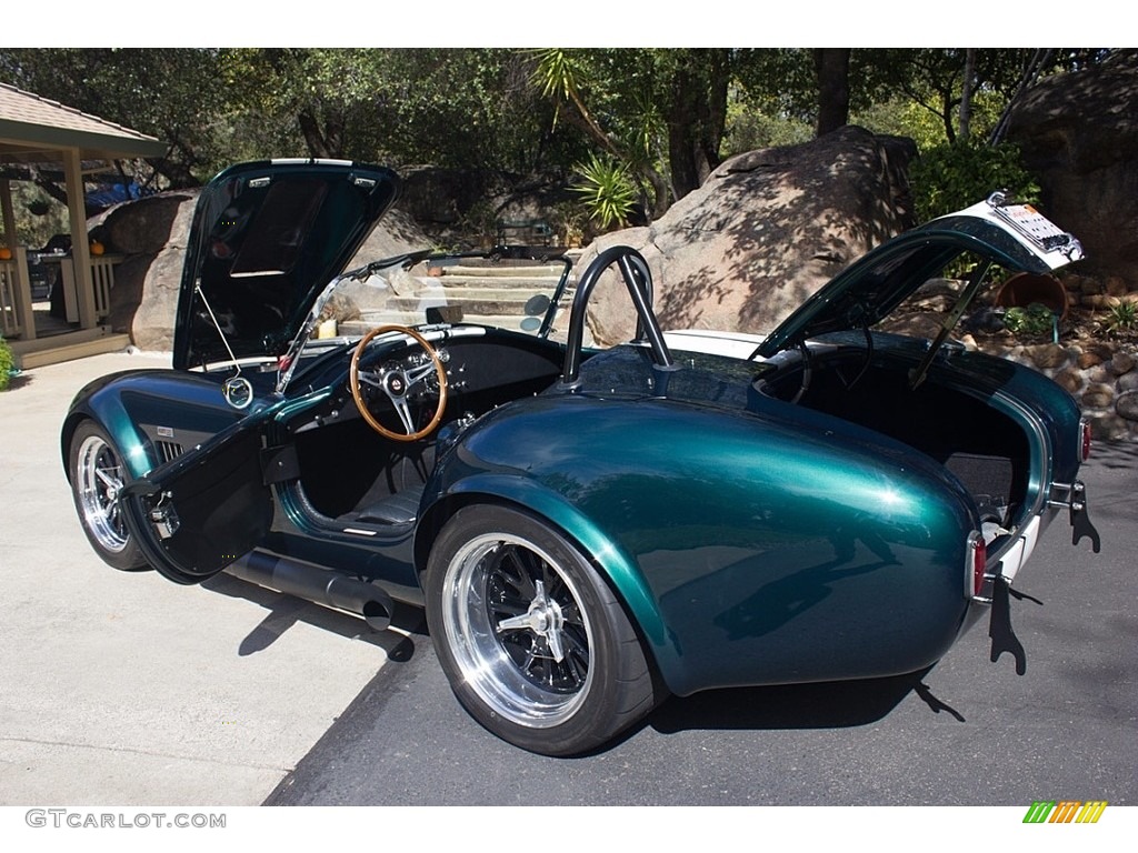 1965 Cobra Roadster Replica - Metallic Green / Black photo #6