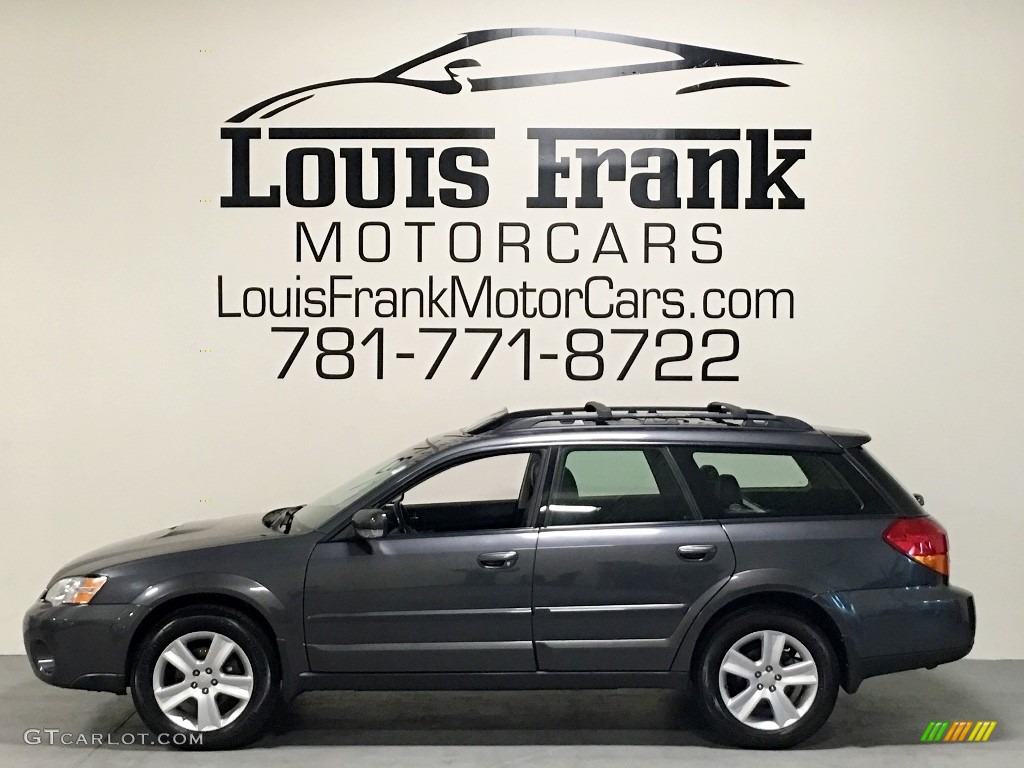 2007 Outback 2.5 XT Limited Wagon - Diamond Gray Metallic / Charcoal Leather photo #1