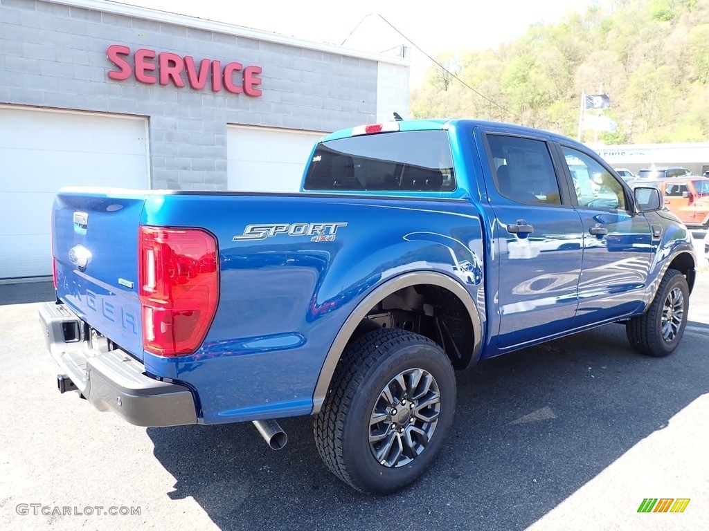 2020 Ranger XLT SuperCrew 4x4 - Lightning Blue / Ebony photo #2