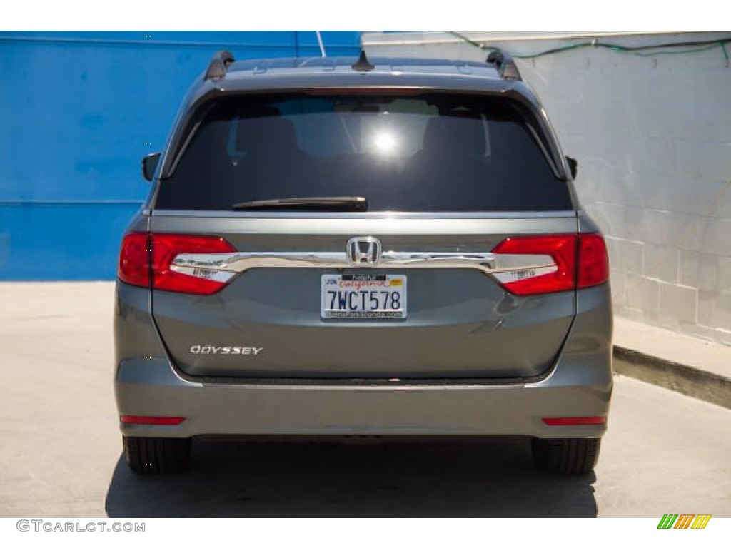 2018 Odyssey EX-L - Forest Mist Metallic / Beige photo #9