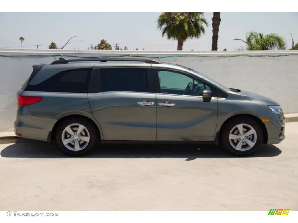 2018 Odyssey EX-L - Forest Mist Metallic / Beige photo #10