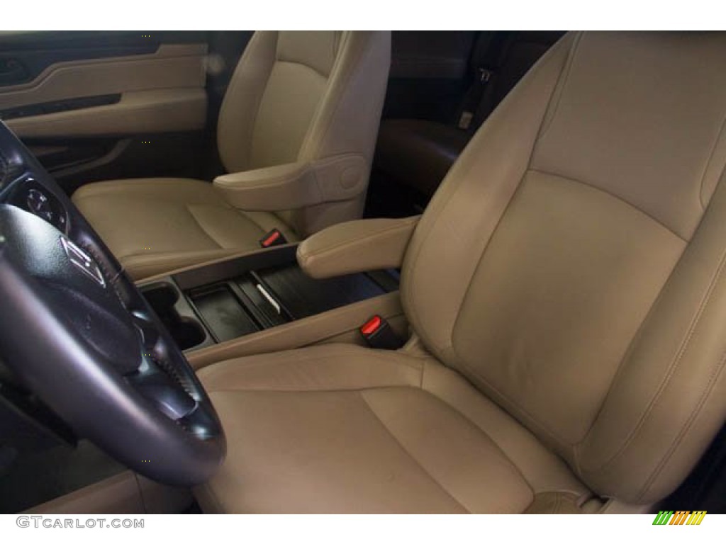 2018 Odyssey EX-L - Forest Mist Metallic / Beige photo #16