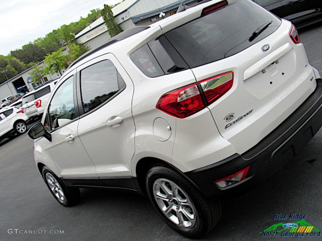 2020 EcoSport SE - White Platinum Metallic / Ebony Black photo #32