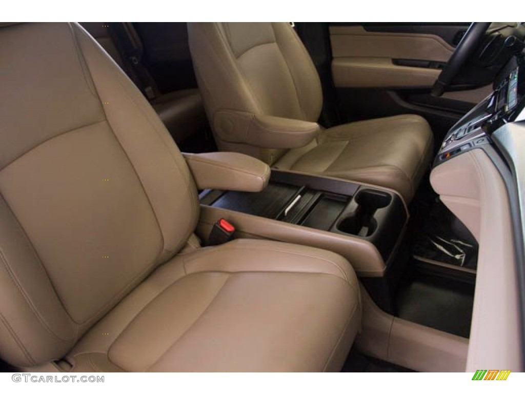 2018 Odyssey EX-L - Forest Mist Metallic / Beige photo #27