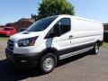 Oxford White 2020 Ford Transit Van 250 LR Long Exterior