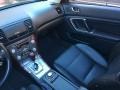 2007 Subaru Outback Charcoal Leather Interior Front Seat Photo