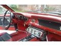 Red 1965 Ford Mustang Fastback Dashboard