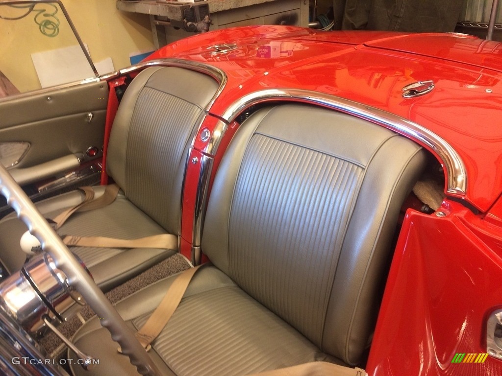 1961 Corvette Convertible - Roman Red / Fawn photo #18