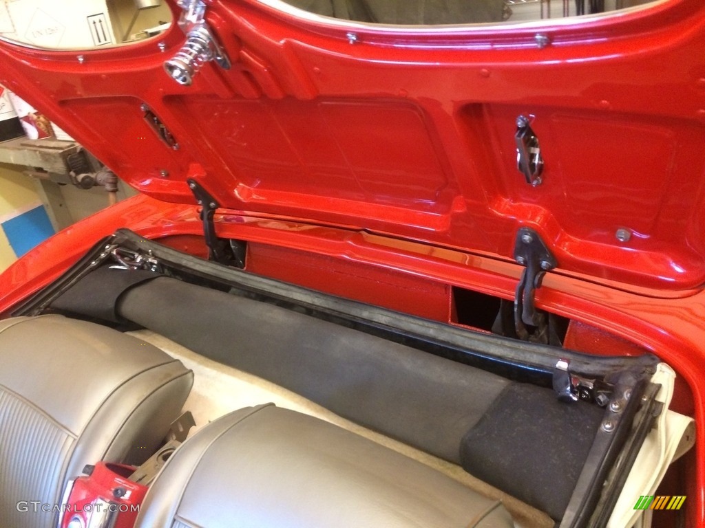1961 Corvette Convertible - Roman Red / Fawn photo #20