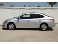 Brilliant Silver Metallic 2013 Nissan Sentra SV Exterior