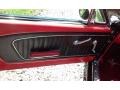 Red 1965 Ford Mustang Fastback Door Panel
