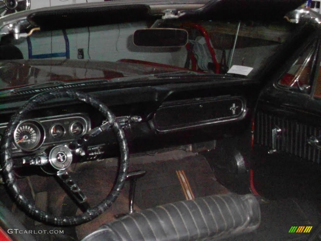 1966 Mustang Convertible - Red / Black photo #4