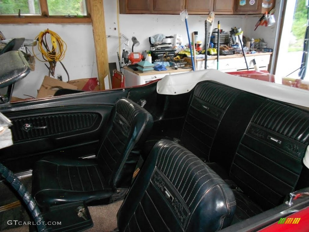 1966 Mustang Convertible - Red / Black photo #7