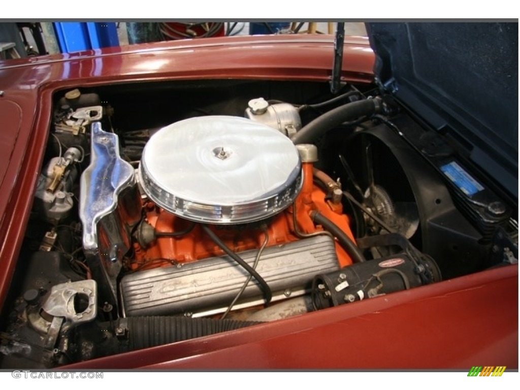 1962 Chevrolet Corvette Convertible 327cid OHV 16-Valve V8 Engine Photo #138695421