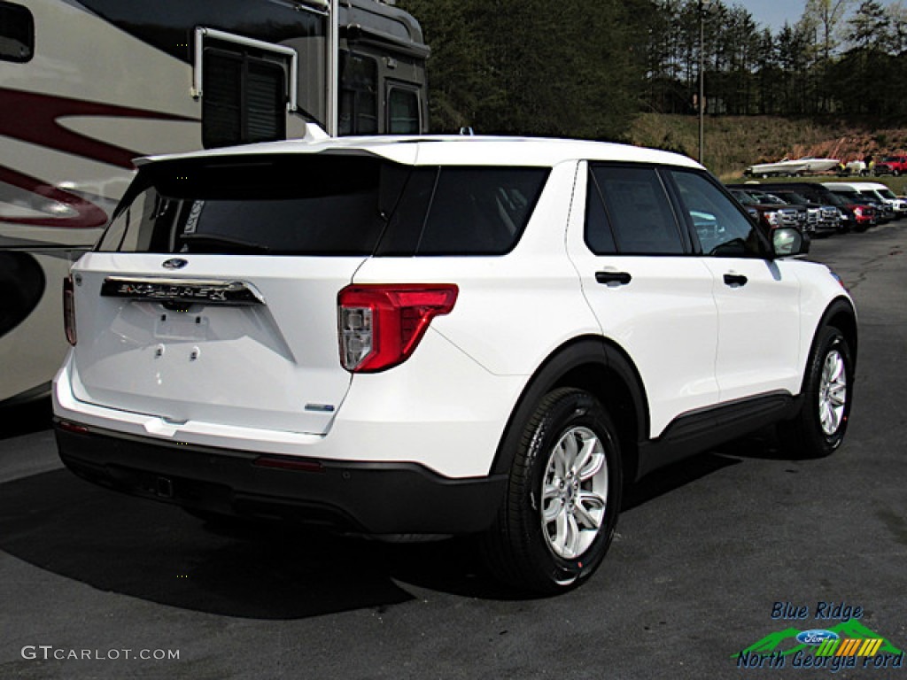 2020 Explorer 4WD - Oxford White / Sandstone photo #5