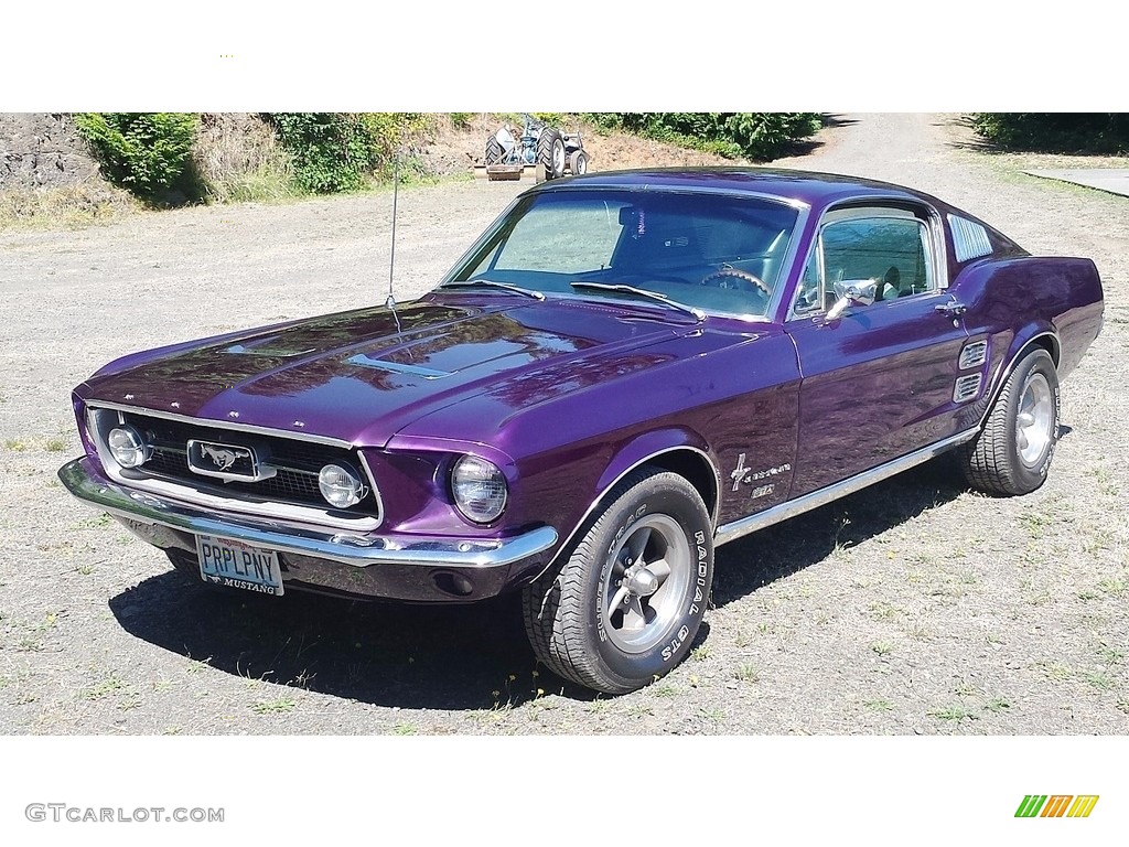 1967 Mustang Fastback - House of color 3 stage Purple / Black photo #1
