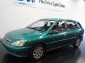 2002 Emerald Green Kia Rio Cinco Hatchback  photo #2