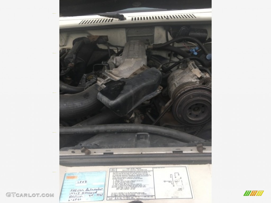1988 Ford Bronco II XLT 4x4 2.9 Liter OHV 12-Valve V6 Engine Photo #138698550