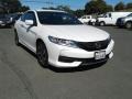 White Orchid Pearl 2017 Honda Accord LX-S Coupe