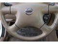 2004 Nissan Sentra Taupe Interior Steering Wheel Photo