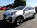 2020 Sparkling Silver Kia Sportage LX AWD  photo #7