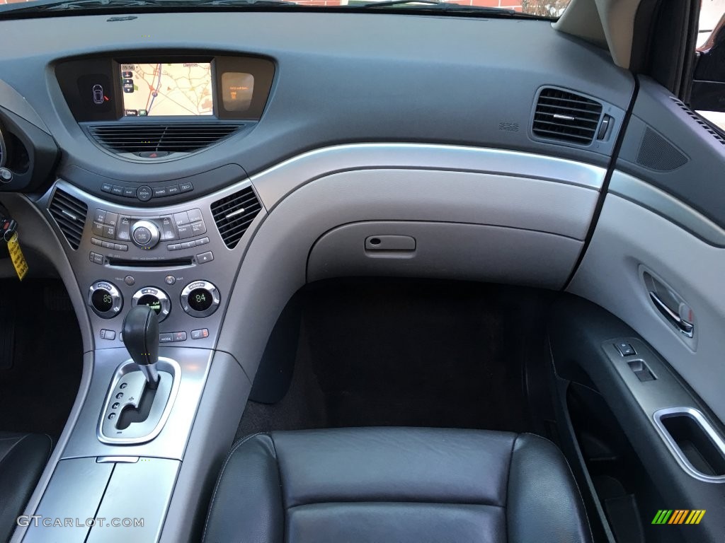 2009 Subaru Tribeca Limited 7 Passenger Slate Gray Dashboard Photo #138699723