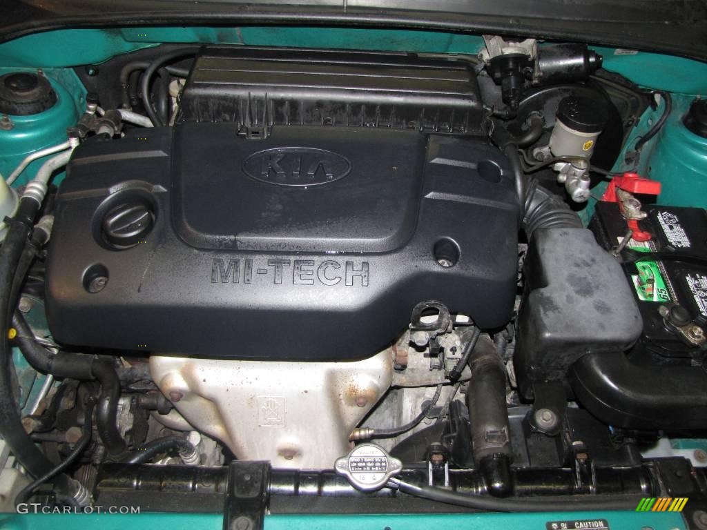 2002 Rio Cinco Hatchback - Emerald Green / Gray photo #19