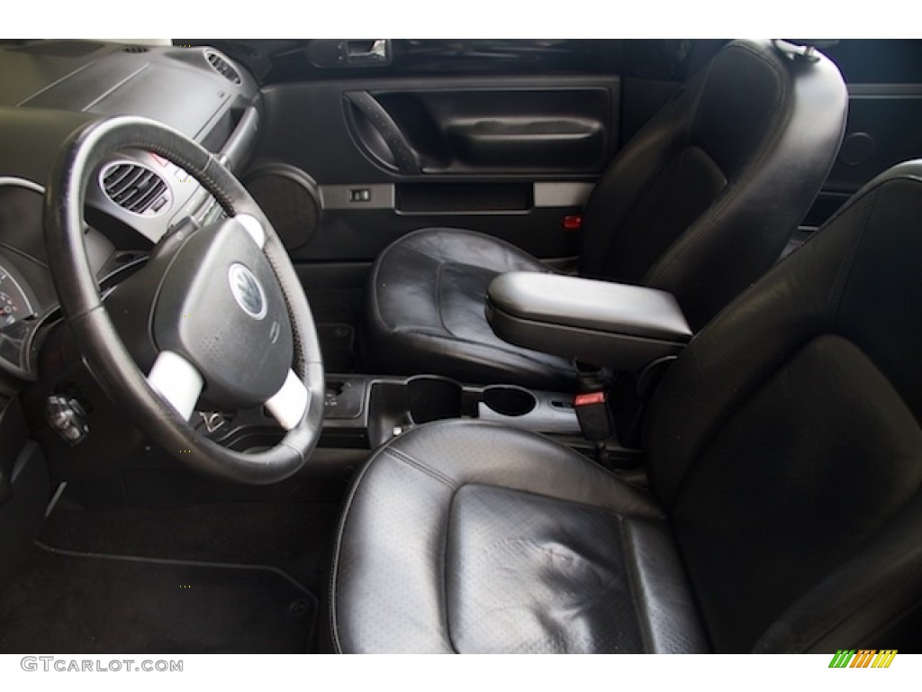 2007 New Beetle 2.5 Convertible - Black / Black photo #3