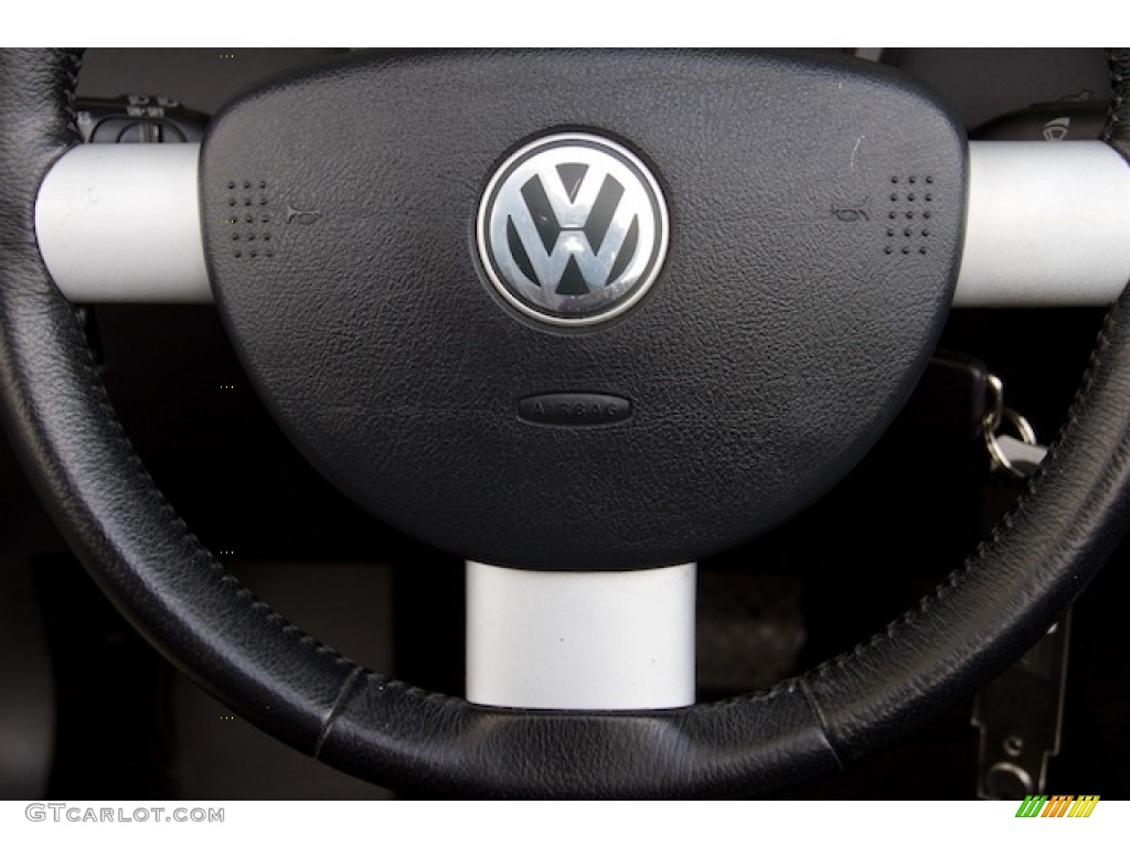 2007 New Beetle 2.5 Convertible - Black / Black photo #21