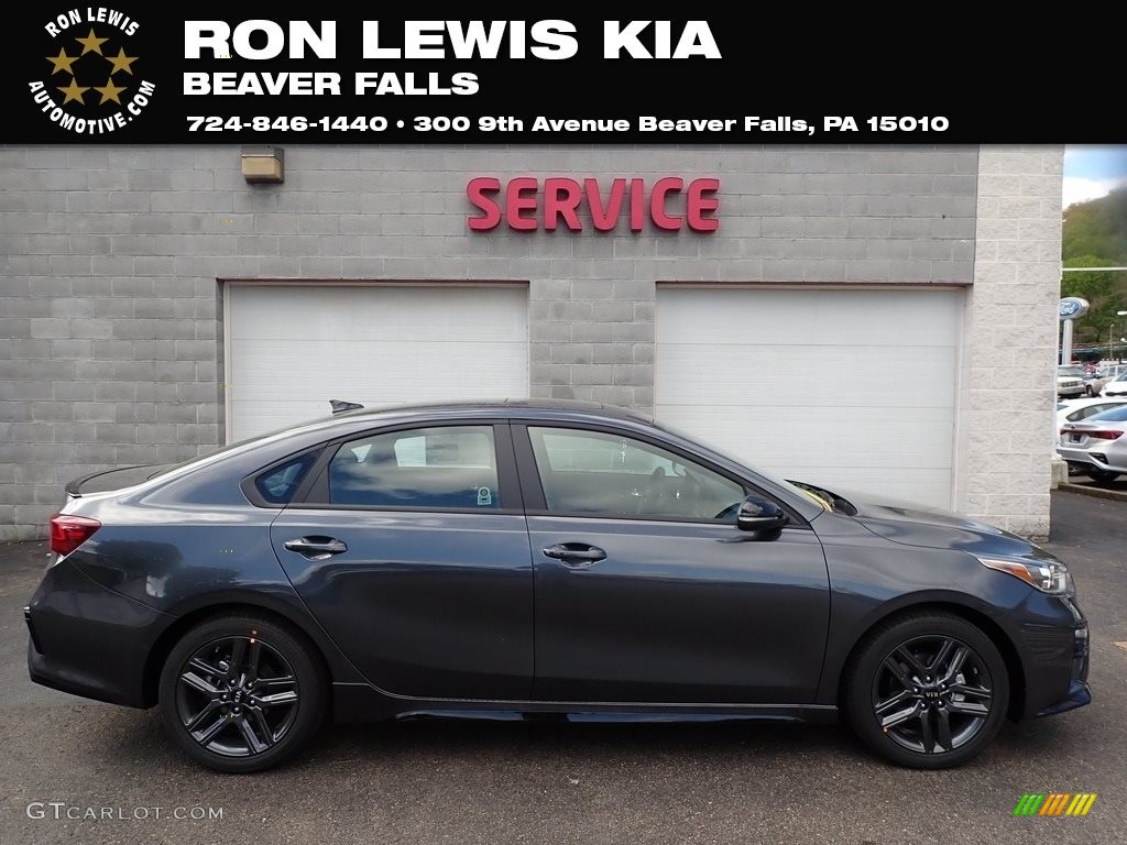 2020 Forte GT-Line - Gravity Grey / Black photo #1