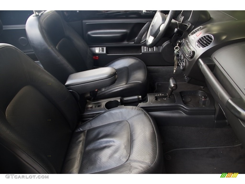 2007 New Beetle 2.5 Convertible - Black / Black photo #26