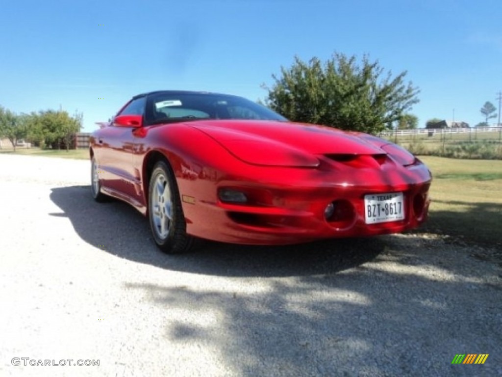 1998 Firebird Formula Coupe - Bright Red / Taupe photo #1
