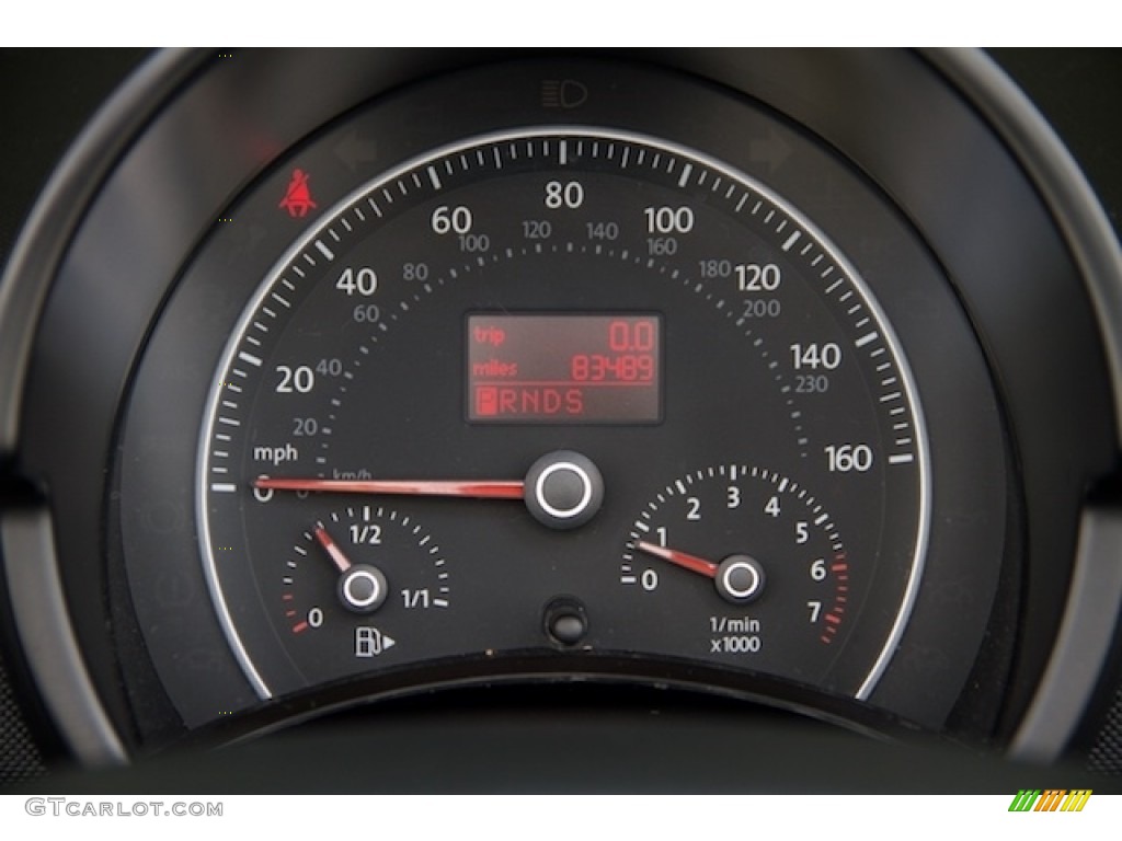 2007 New Beetle 2.5 Convertible - Black / Black photo #28