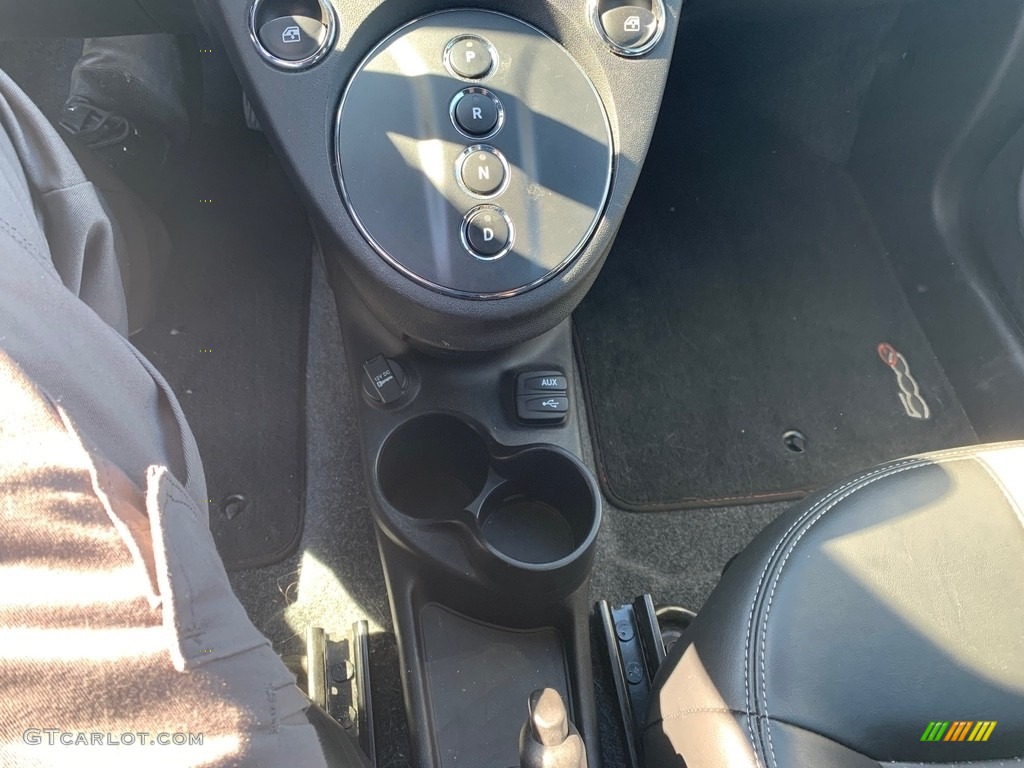 2017 Fiat 500e All Electric 1 Speed Automatic Transmission Photo #138701913