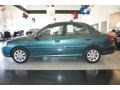 2003 Willow Green Kia Rio Sedan  photo #3