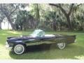 1957 Raven Black Ford Thunderbird Convertible  photo #9