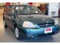 2003 Willow Green Kia Rio Sedan  photo #9