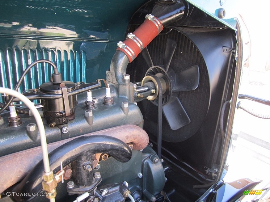 1928 Ford Model A Rumble Seat Roadster Engine Photos