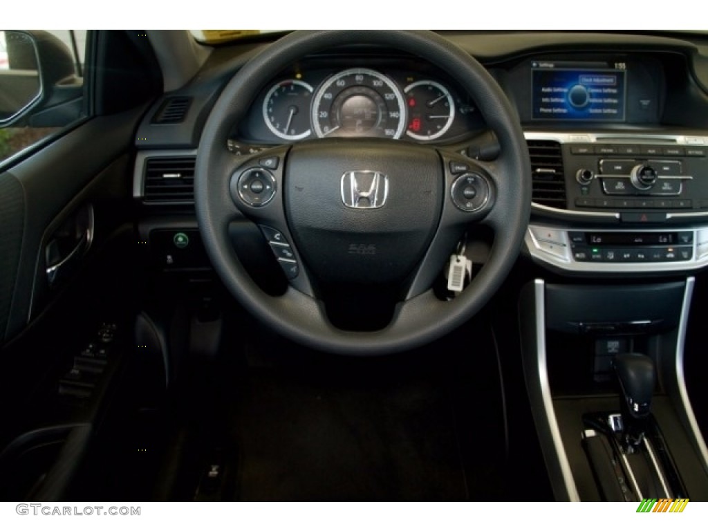 2014 Accord LX Sedan - Hematite Metallic / Black photo #5